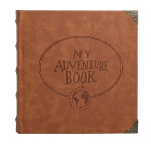 4*6 Inch 200 Photos PU Leather Debossed Travel Adventure Photo Album