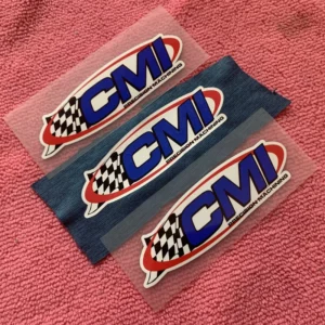 4-Color Washing Size Thermal Transfer Label Custom Logo Heat Press Transfer Label for Collar