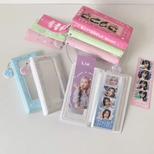 4-Cut Photo Booth Album for 2×6-Inch Photo Strips, Wedding, Bookmark Holder