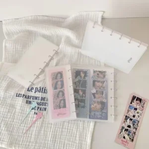 4-Cut Photocard Collect Book, 2×6 Clear Mini Photo Album