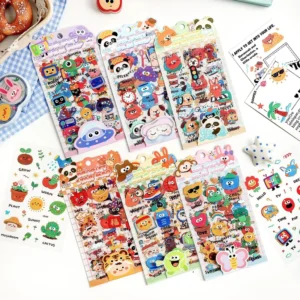 4 Stickers Per Pack Star Map Series Children’s Planner Stickers and Decals