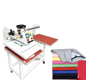 40x60cm (16x24in) Garment Dye Sublimation Heat Press Dual Beds Automatic for Clothes