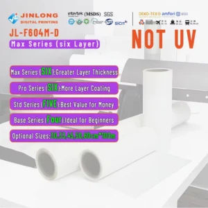 42cm Quick Peel DTF Instant Peel 60cm 30cm 33cm DTF PET Film 45cm Roll Hot Peel for Digital Printing Heat Transfer