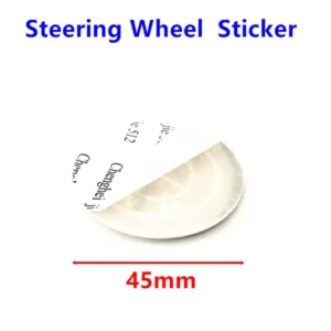 45mm Car Steering Wheel Badge Sticker Logo Emblem Decal for E46 E39 E38 E90 E60 Z3 Z4 X1 X2 X3 X4 X5 X6 Styling Accessories