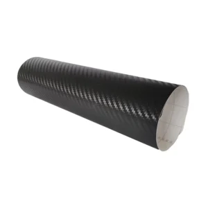 4D Carbon Fiber Air Bubble Free Car Body Stickers Anti Scratches Vinyl Wrap Roll Sheet 1 Year Warranty