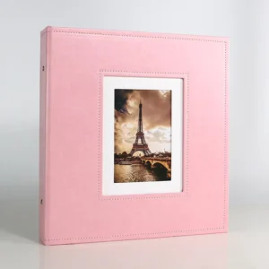 4R 6-Inch PU Leather Photo Storage Album for 4×6 Photos, Holds 500