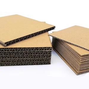 4mm Double-Sided Recycled Honeycomb Cardboard Corrugated Kraft Paper Box Packaging