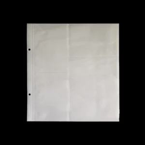 4×6 Inch White Post-Bound or Ring Scrapbook Albums with PP Cover Refill Pages for Photo Storage