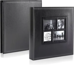 4×6 Photo Album, 1000 Pockets, Family Wedding, PU Cover
