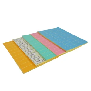 5*13 Sheet/Piece Thermal Label Paper Sticker for Insulated Glass Waterproof Oilproof Self-Adhesive