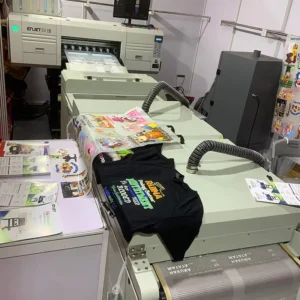 5-Head 60cm T-Shirt Heat Transfer Printing Machine with Shaker and PET Film DTF Printer