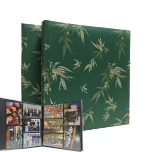 5 Pocket 4×6 Inch DIY Portable Waterproof Plastic Hardcover Photo Album, Customized Colors, Wedding