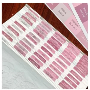 5 Sheets Large-Print Self-Adhesive Index Tabs for Journaling