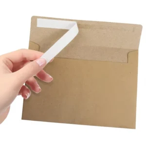 50-Pack Kraft A6 4 x 6 Self-Seal Printable Invitation Envelopes for Weddings, Postcards, Greeting Cards, and Mailings
