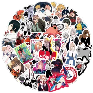 50-Piece Anime Sticker Pack for Kids, Home Decor, and Luggage