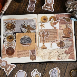 50 Stickers/Pack Alchemy Secret Series Retro Handbook Decorative Stickers