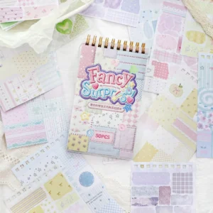 50 Stickers Per Pack Wonderful Surprises Series Korean style Decoration and Collage Materials