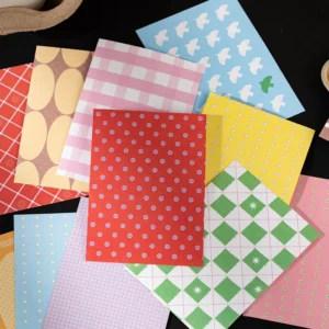 50 Stickers per Pack Graffiti Polka Dot Stickers for Paper
