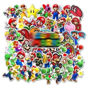50PCS Anime Graffiti Stickers for Laptops and Luggage