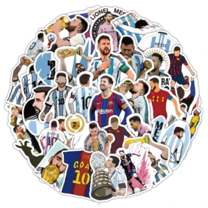 50PCS Argentina Football Player Sticker