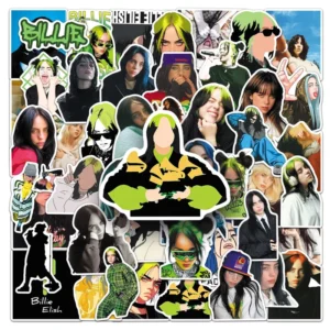 50PCS Billie Eilish Stickers