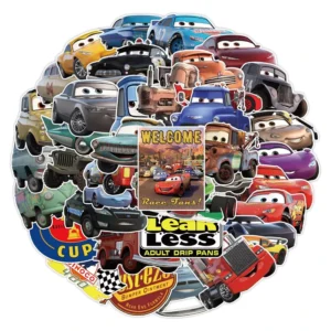50PCS Cartoon Waterproof Decorative Stickers for Cars, Computers, Phones, and Water Cups Children’s DIY