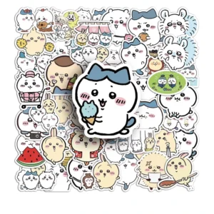 50PCS Cute Japanese Cartoon Chiikawa Stickers