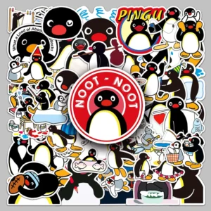 50PCS Factory Custom Printed Cartoon Waterproof Decorative Stickers