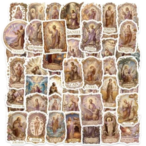50PCS Faith Christian God Jesus Religion Sticker