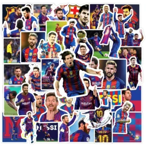 50PCS Football Stickers for Soccer Fans