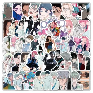 50PCS Korean Music Anime Decorative Stickers
