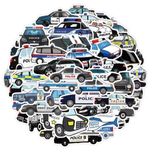 50Pcs Car Stickers Waterproof Vinyl Vehicle Decals for Kids Laptop Water Bottle Luggage Decor
