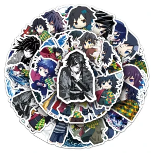 50Pcs Factory Custom Anime Character Stickers for Cameras and Luggage