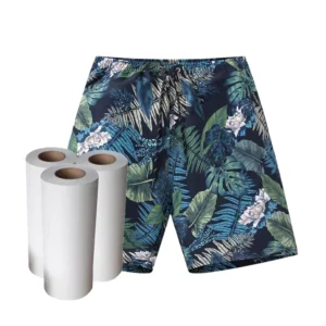 50gsm 110-Inch 2000m White Sublimation Transfer Paper Roll for Textiles and Mugs Digital Printing