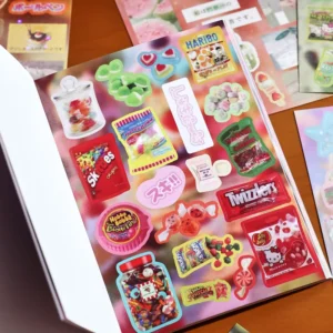 50pcs Per Pack Pancake House Series Cartoon Japanese Decorative Sticker Book