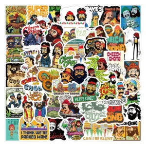 55PCS USA Comedy Stickers