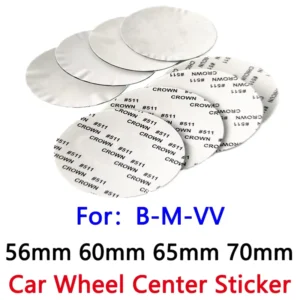 56mm 60mm 65mm 70mm Wheel Center Hub Cap Stickers Emblem Badge