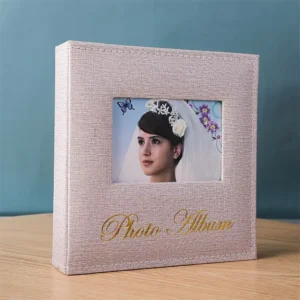 6 Inch 200-Page PU Leather Photo Album