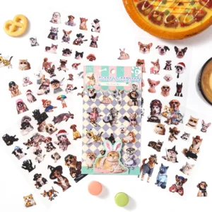 6 Stickers Per Pack Sweet & Cute Collection Journaling Stickers
