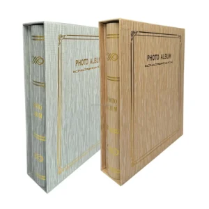 6 x 4-inch Slip-in Photo Album, Holds 200 Photos
