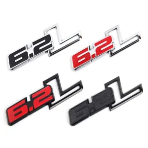 6.2L Pickup Truck Rear Displacement Badge Sticker
