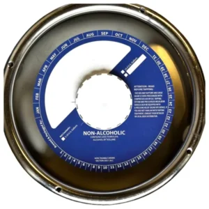 6.5″ and 7″ Diameter Keg Collar with 2.25″ Cutout, Non-Alcoholic Beer Brewing Paperboard