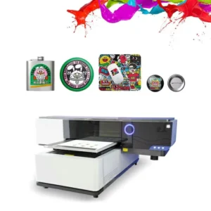 6090 Automatic Flatbed UV Printer for Ceramic, Phone Cases, Acrylic, Badges, Keys, Golf Bottles and Cups