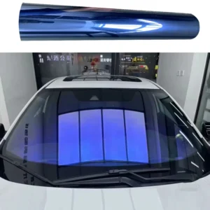 6099 Chameleon Blue Car Window Tint for Automotive Glass Chameleon PET Sticker Heat Insulation Window Film