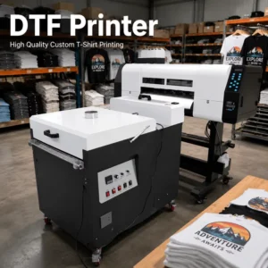 60CM A1 DTF Printer i3200 XP600 Transfer Printing Machine for Custom T-Shirt Business