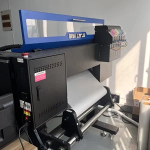 60cm DTF Printer 2-Head I3200 PET Film Transfer Printing Machine with Powder Shaker for T-Shirts