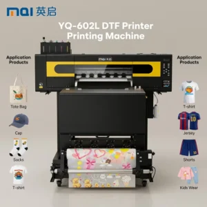60cm DTF Printer I3200 Heads for All Fabrics Heat Transfer Printing