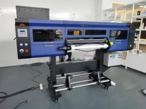 60cm UV DTF Printer with CMYK+W+Varnish for Phone Cases, Glass, Metal, and Acrylic