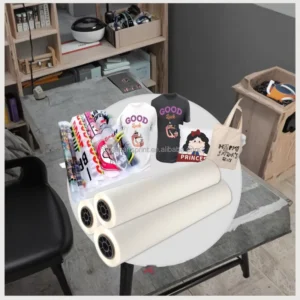 60cm-Wide Double-Sided High-Coated DTF PET Heat Transfer Film for Clothing, Multi-Effect