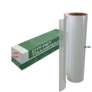 60cm x 100m Printable A3 Inkjet Easy-Cut PET DTF Heat Transfer Film for DIY T-Shirts